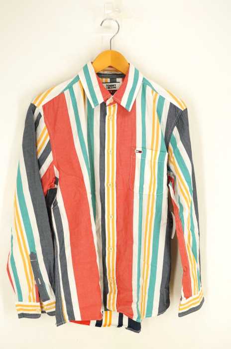 tommy jeans（トミージーンズ） ルチストライプシャツ メンズ トップス