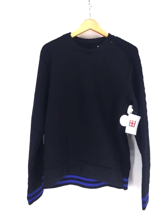 SOPHNET.（ソフネット） FABRIC MIX CREWNECK KNIT メンズ トップス