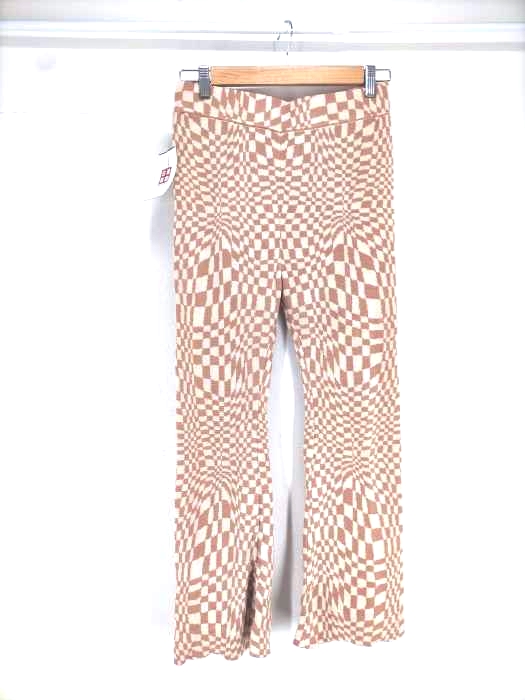 THROW(スロウ) CHECKER RELAX HG FLARE レディース パンツ