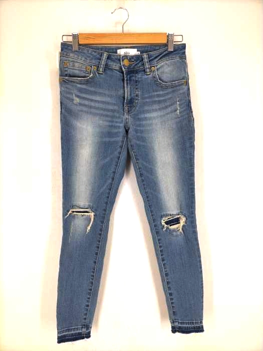 AZUL by moussy（アズールバイマウジー） REPAIR DENIM SKINNY レディース パンツ