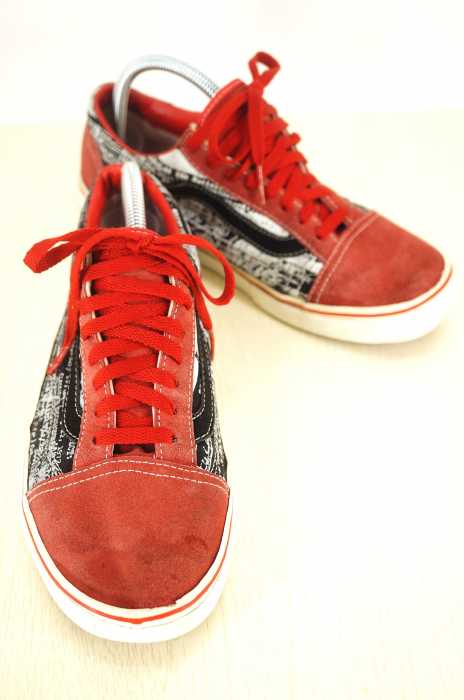 Vans × Supreme （バンズ×シュプリーム） FBI Print オールドスクール メンズ シューズ