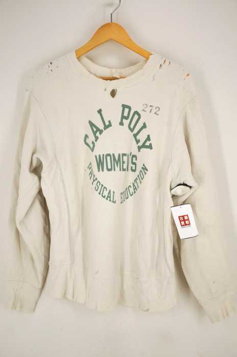 Champion （チャンピオン） REVERSE WAVE  71~76年 単色タグ初期・前期 染み込みプリント スウェット メンズ トップス