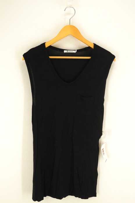 TbyAlexander Wang（ティーバイアレキサンダーワン） Uネック ポケットノースリーブ レディース トップス