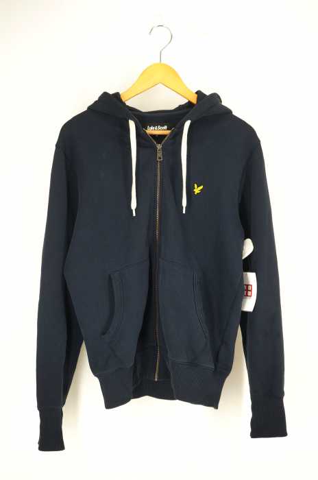 LYLE&SCOTT（ライルアンドスコット） ワンポイント刺繍ジップパーカー メンズ トップス