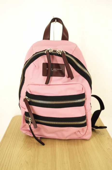 MARC JACOBS（マークジェイコブス） フロントジップナイロンリュック レディース バッグ