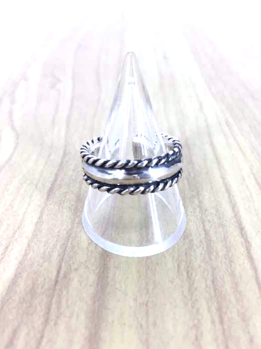 CRIMIE（クライミー） PYRAMID ROPE STUDS RING メンズ アクセサリー