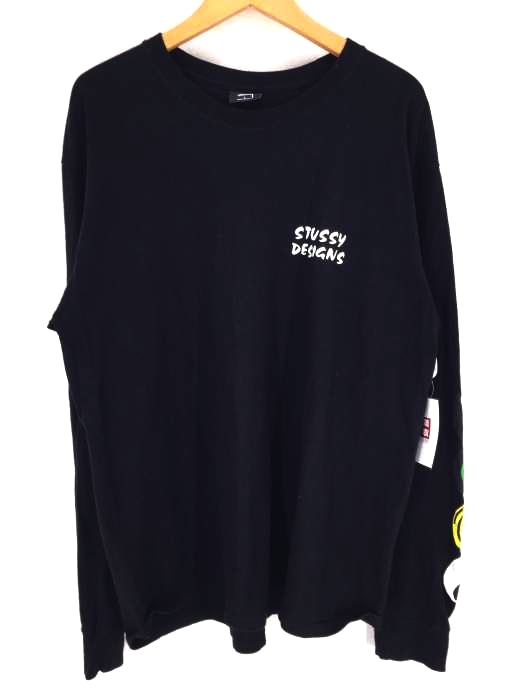 Stussy(ステューシー) ロゴプリント ロングTシャツ メンズ トップス