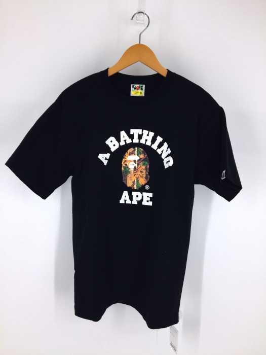 A BATHING APE (アベイシングエイプ) ロゴ入りTシャツ メンズ トップス