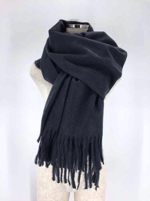 ZARA accessories（ザラアクセサリーズ） レーヨン混 フリンジマフラー レディース ファッション雑貨