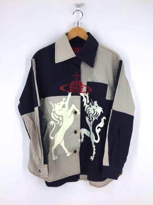 Vivienne Westwood（ヴィヴィアンウエストウッド） ホース&ライオン ブロッキングシャツ レディース トップス