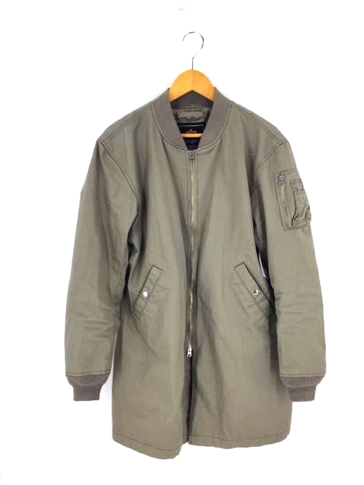 ALPHA INDUSTRIES（アルファインダストリーズ） ロングMA-1ジャケット メンズ アウター