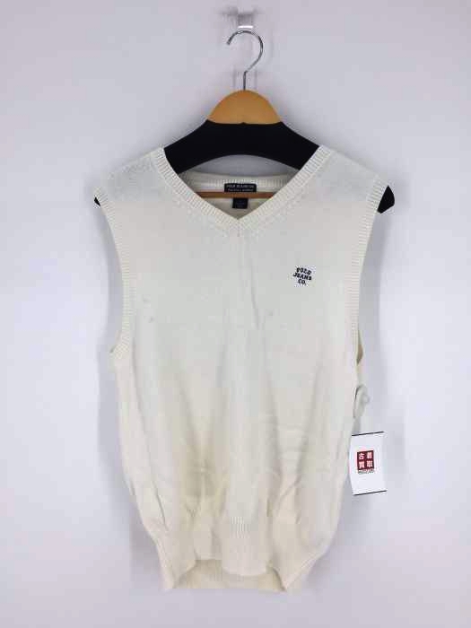 RL POLO JEANS CO.（ポロジーンズ） 90S Vネック コットンニットベスト メンズ トップス