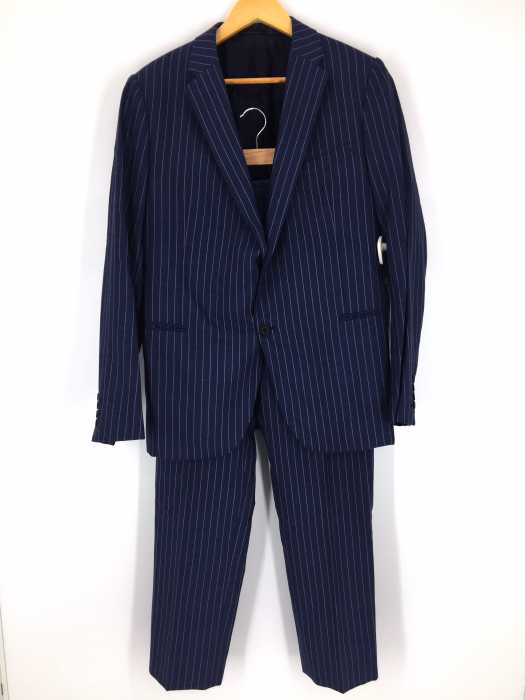 ARMANI COLLEZIONI（アルマーニコレツィオーニ） ストライプ柄2Bテーラードジャケット&センタープレススラックス メンズ セットアップ