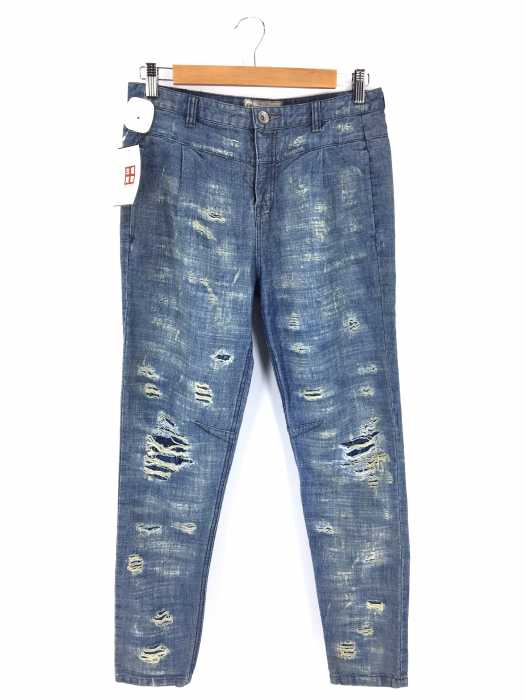 FREE PEOPLE（フリーピープル） クラッシュデニムパンツ レディース パンツ