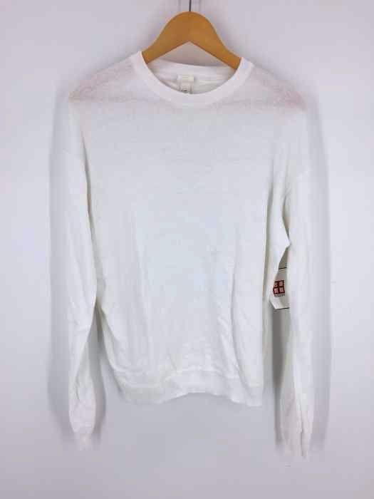 YAECA STOCK(ヤエカストック) CREW NECK TEE L/S メンズ トップス