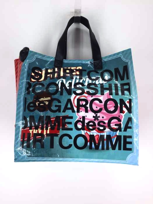 COMME des GARCONS（コムデギャルソン） 20SSマルチカラーロゴショッピングバッグ メンズ バッグ