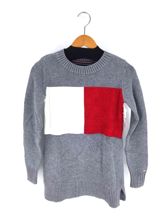 TOMMY HILFIGER（トミーヒルフィガー） レーヨン混 コットンクルーネックセーター レディース トップス