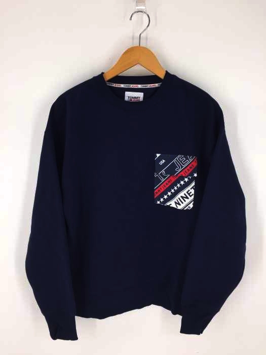 tommy jeans(トミージーンズ) TJ Pocket Crewneck メンズ トップス