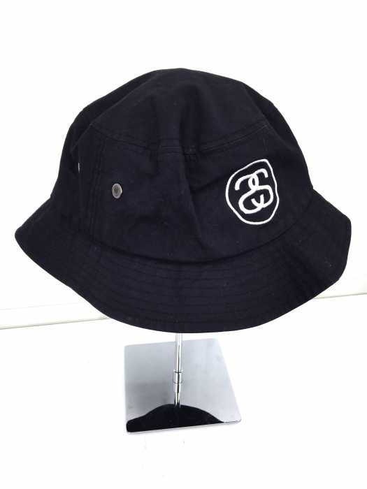 STUSSY （ステューシー） SSリンクロゴ刺繍バケットハット メンズ 帽子