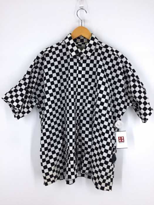 gold（ゴールド） CHECKERS PRINT COTTON BROAD  S/S BIG SHIRT メンズ トップス