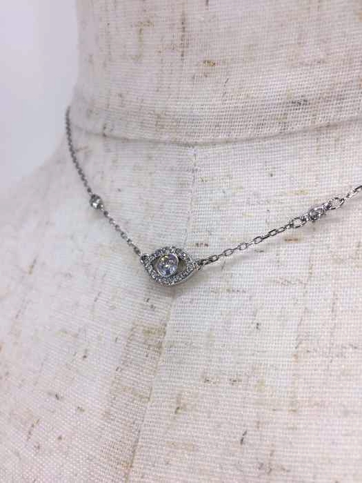 SWAROVSKI(スワロフスキ) Luckily Evil Eye ネックレス レディース アクセサリー