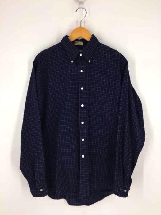 L.L.Bean（エルエルビーン） 80～90S ブロック体タグ USA製 チェック柄 ボタンダウン長袖シャツ メンズ トップス