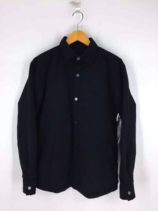 LACOSTE(ラコステ) REGULAR FIT ワンポイントロゴ 裏起毛 ナイロン コーチジャケット メンズ アウター