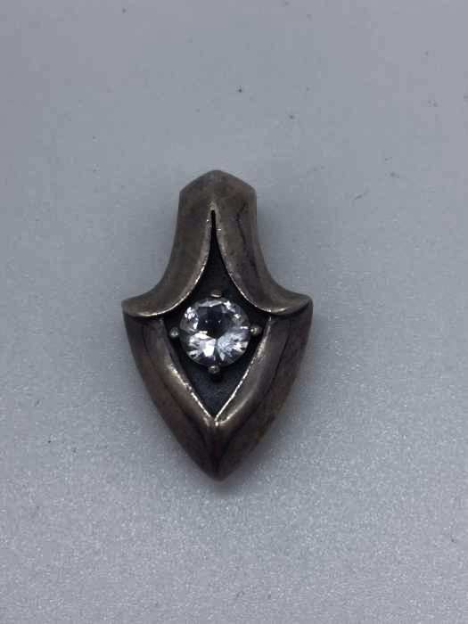USED古着（ユーズドフルギ） 925 ダイヤ ペンダントトップ メンズ アクセサリー