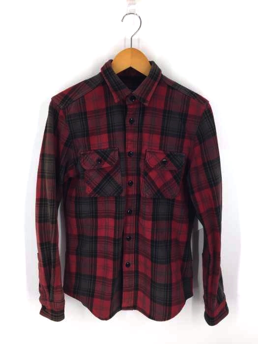 USED古着（ユーズドフルギ） kevin ヘビーフランネルシャツ メンズ トップス