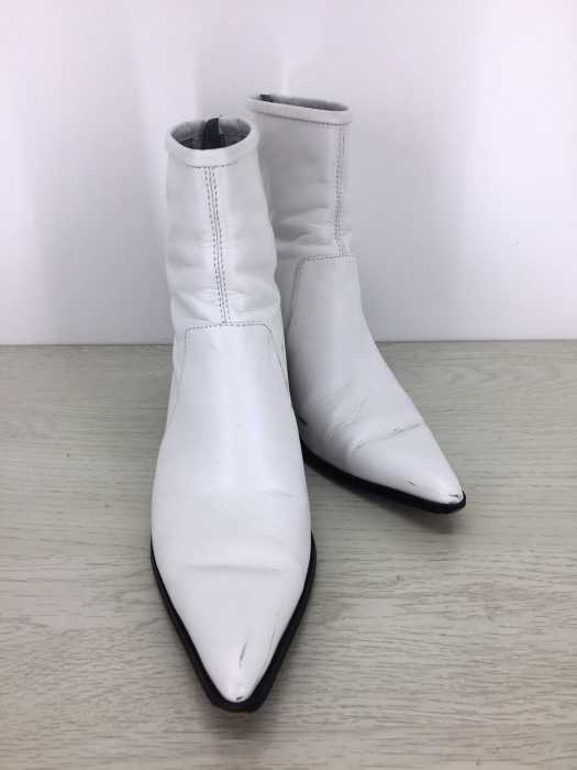 ZARA（ザラ） ポインテッドトゥ バックジップブーツ レディース シューズ