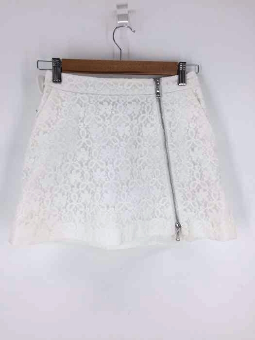 GUILD PRIME（ギルドプライム） zip up lace skirt レディース スカート