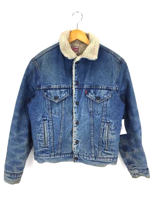 Levis(リーバイス) 80S USA製 デニムボアジャケット メンズ アウター