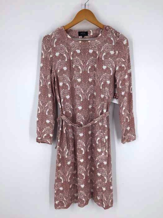 A.P.C.(アーペーセー) ペイズリー柄 レーヨンワンピース レディース ワンピース