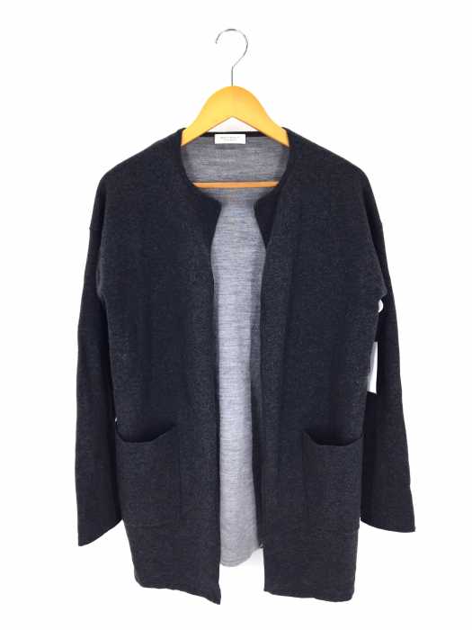 BEAUTY & YOUTH UNITED ARROWS  （ビューティーアンドユースユナイテッドアローズ） ダブルフェイスノーカラーカーディガン レディース トップス