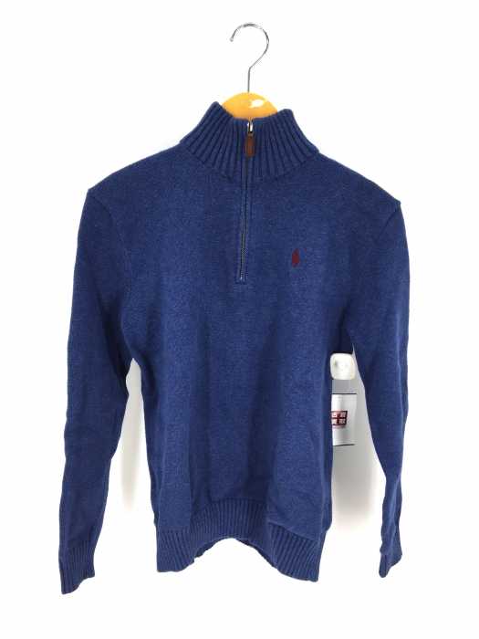 POLO RALPH LAUREN （ポロラルフローレン） ワンポイントハーフジップニット メンズ トップス