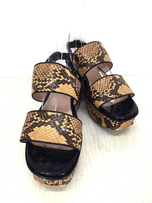 DRIES VAN NOTEN（ドリスヴァンノッテン） パイソン ストラップサンダル レディース シューズ