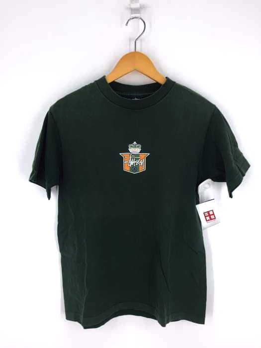 Stussy(ステューシー) 90S 紺タグ USA製 クラウンプリントクルーネックTシャツ メンズ トップス
