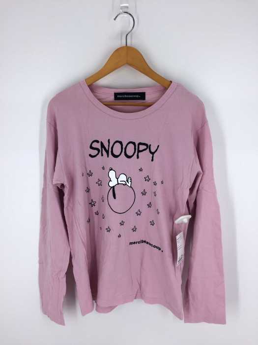 mercibeaucoup（メルシーボークー） SNOOPY プリントTシャツ メンズ トップス