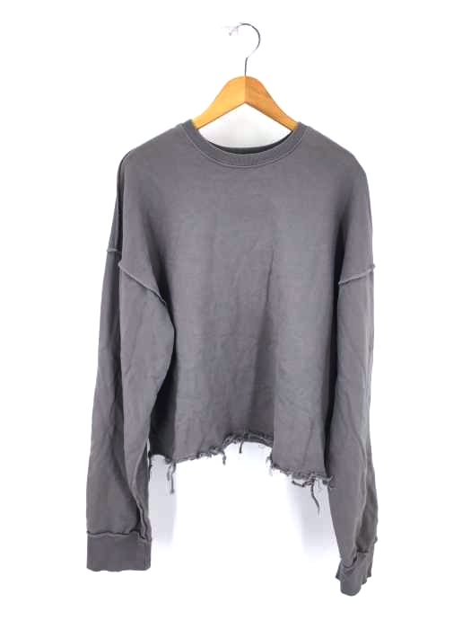 CASPER JOHN AIVER（キャスパージョンアイバー） カットオフ加工 クルーネックスウェット メンズ トップス