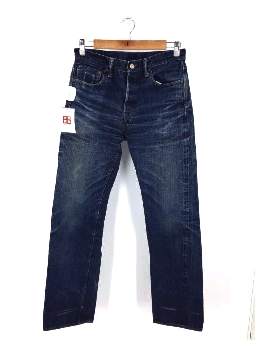 WAREHOUSE（ウェアハウス） Lot 800 ストレートデニムパンツ 隠しリベット Vステッチ メンズ パンツ