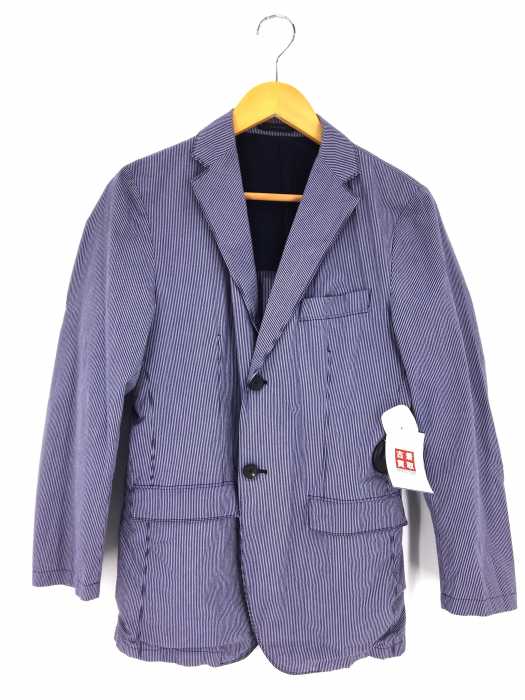 JIL SANDER (ジルサンダー) ストライプ2Bテーラードジャケット メンズ アウター