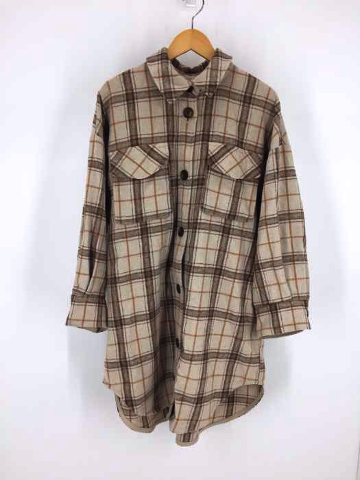 w closet（ダブルクローゼット） タータンチェック柄Bigシャツ レディース トップス