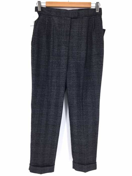 ZARA BASIC （ザラベーシック） チェックスラックスパンツ レディース パンツ