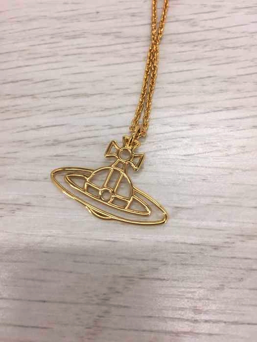 Vivienne Westwood(ヴィヴィアンウエストウッド) THIN LINES FLAT ORB PENDANT レディース アクセサリー