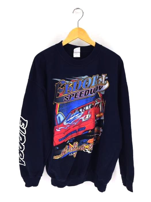 GILDAN（ギルダン） ELDORA SPEEDWAY プリントスウェット メンズ トップス