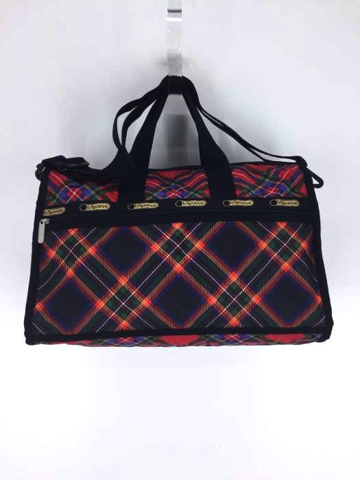LeSportsac（レスポートサック） タータンチェック ミニボストンバッグ 