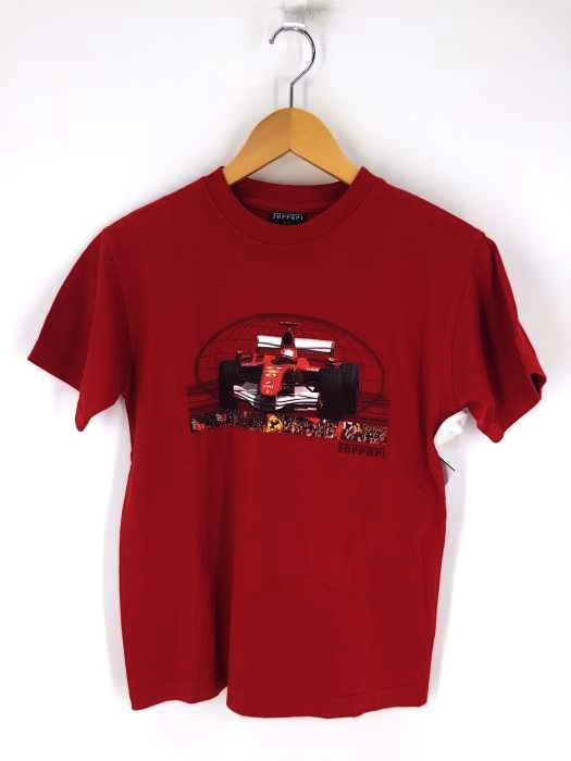 Ferrari（フェラーリ） レーシングカー プリントTシャツ レディース トップス