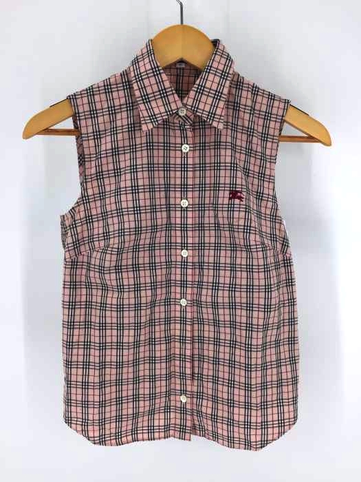BURBERRY BLUE LABEL（バーバリーブルーレーベル） ノバチェック ノースリーブシャツ レディース トップス