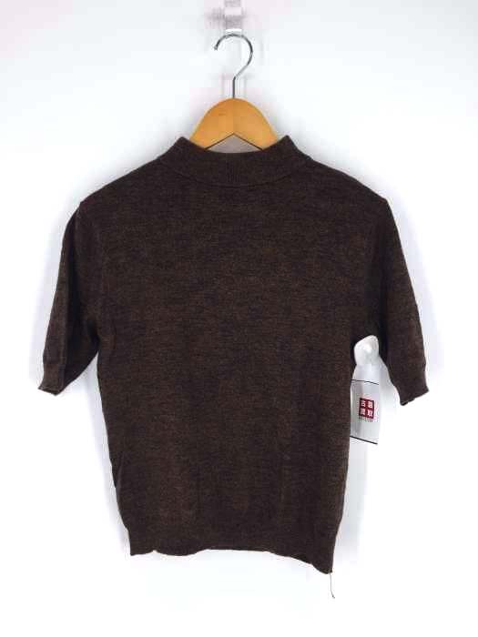 BEAUTY & YOUTH UNITED ARROWS(ビューティーアンドユースユナイテッドアローズ) メランジハイネック5分袖ニットプルオーバー レディース トップス