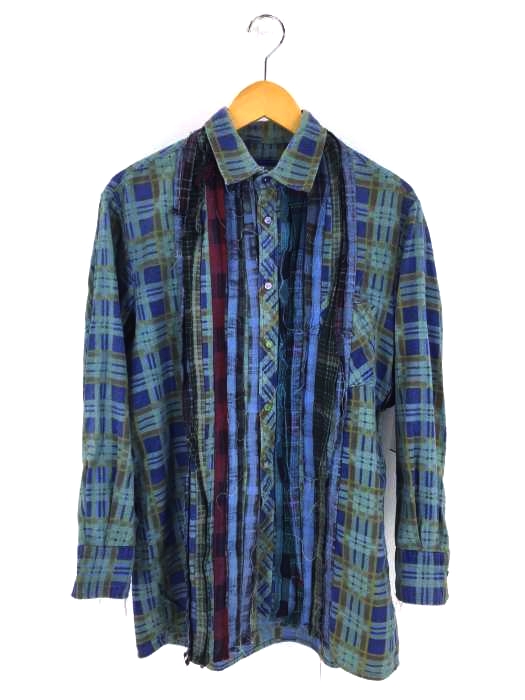 rebuild by needles（リビルドバイニードルズ） 再構築 Ribbon Wide Shirt メンズ トップス
